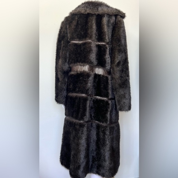 Vintage Mary Lane Full Length Womens Fur Coat Sz 16 - Picture 9 of 13